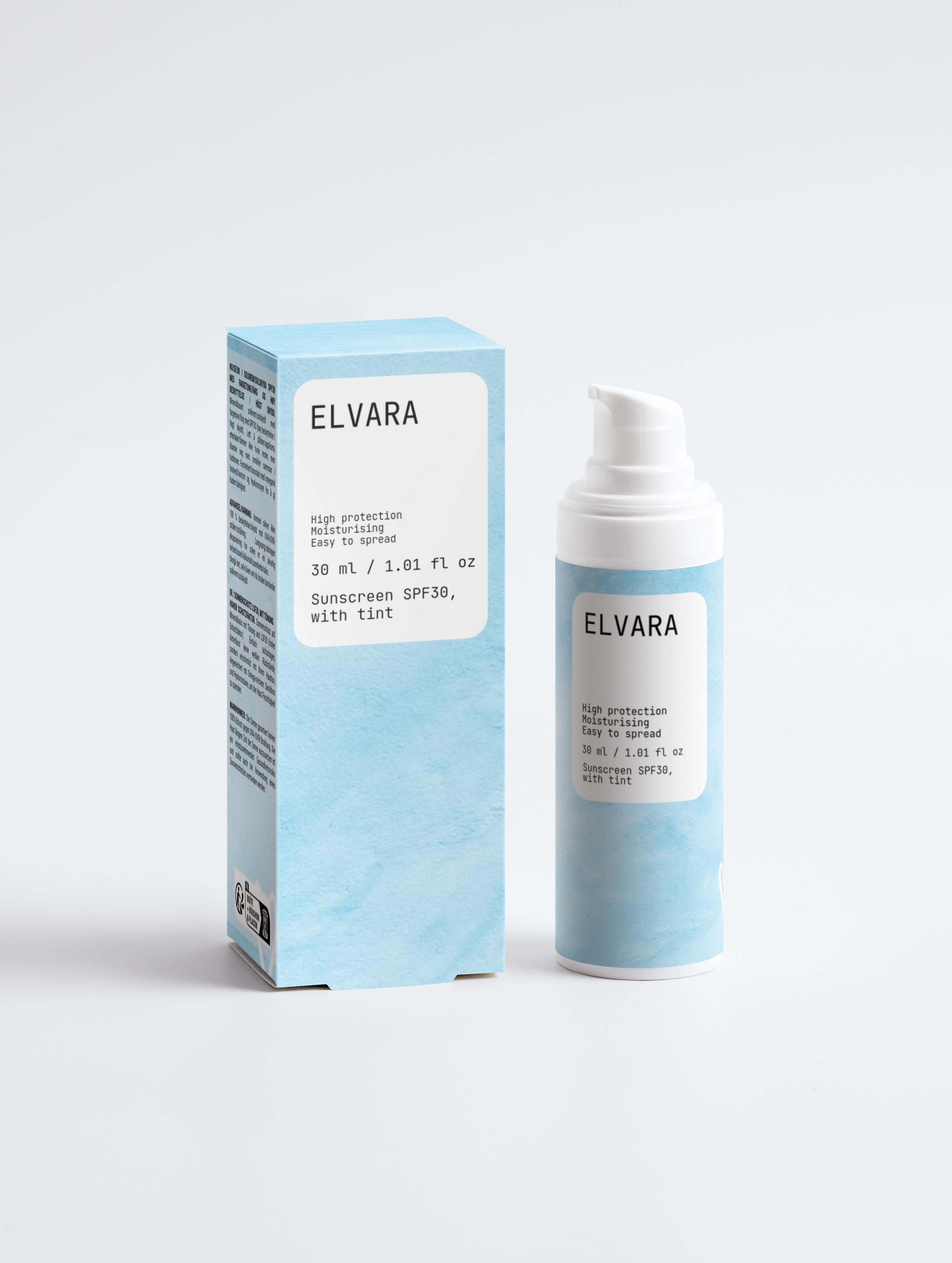 Sunscreen SPF30, with tint