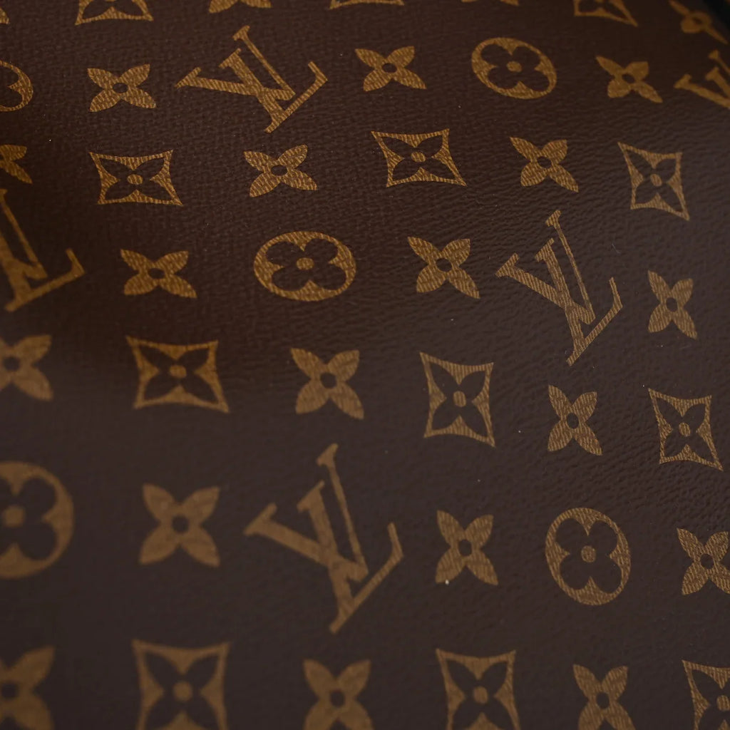 Louis Vuitton Neverfull MM Tote Bag Monogram Canvas Red Interior Shoulder