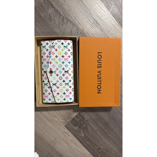 Authentic Louis Vuitton Monogram Multicolor Zippy Wallet Purse – New