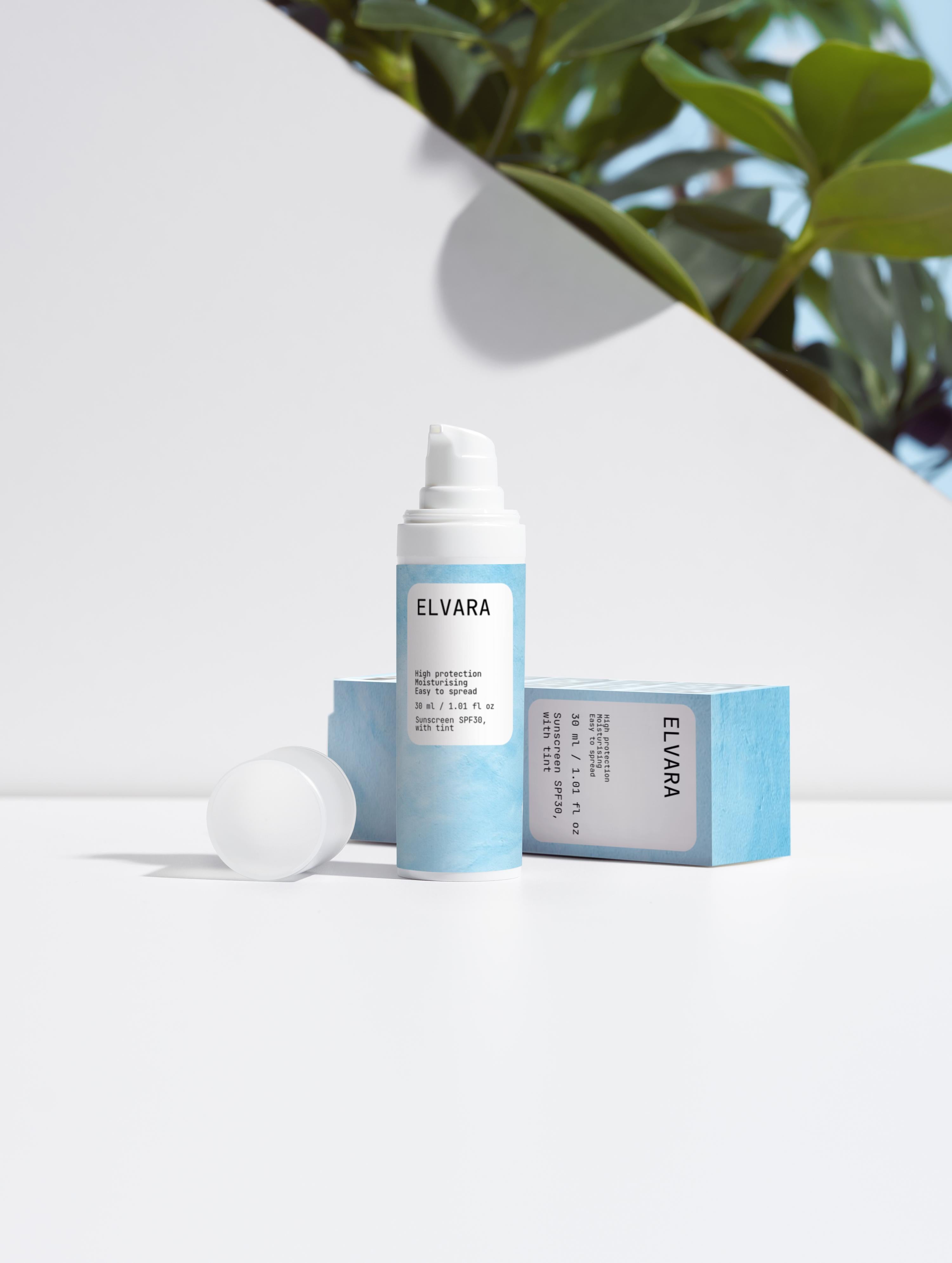 Sunscreen SPF30, with tint
