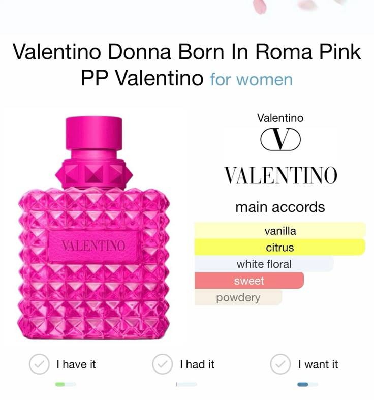Valentino Donna Born in Roma Pink PP EDP 100 ml