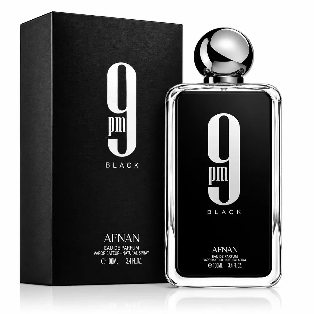 Afnan 9PM Black EDP 100ml – Rich & Seductive Men’s Fragrance